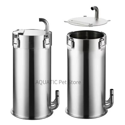 Aquarium External Filter Barrel ADA Style Fish Tank Grass Tank Stainless Steel Pro Canister Filter Premium Filter Barrel 어항 악세사리