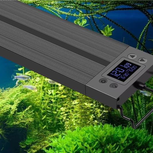 60/90CM Aquarium Light Waterproof Fish Tank LED Light Underwater Lamp Aquariums Decor Lighting Planted Lights EU Plug