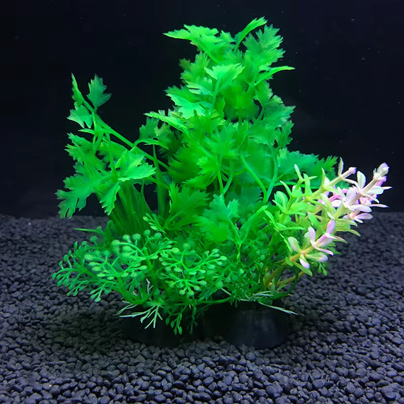 1Pcs 14Cm Artificial Aquarium Decor Plants Water Weeds Ornament Aquatic Plant Fish Tank Grass Decoration Accessories 12 Kinds