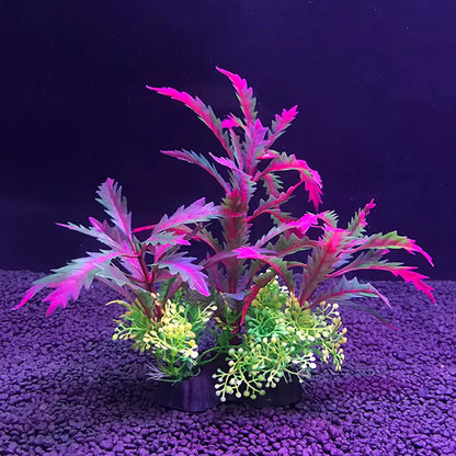 1Pcs 14Cm Artificial Aquarium Decor Plants Water Weeds Ornament Aquatic Plant Fish Tank Grass Decoration Accessories 12 Kinds