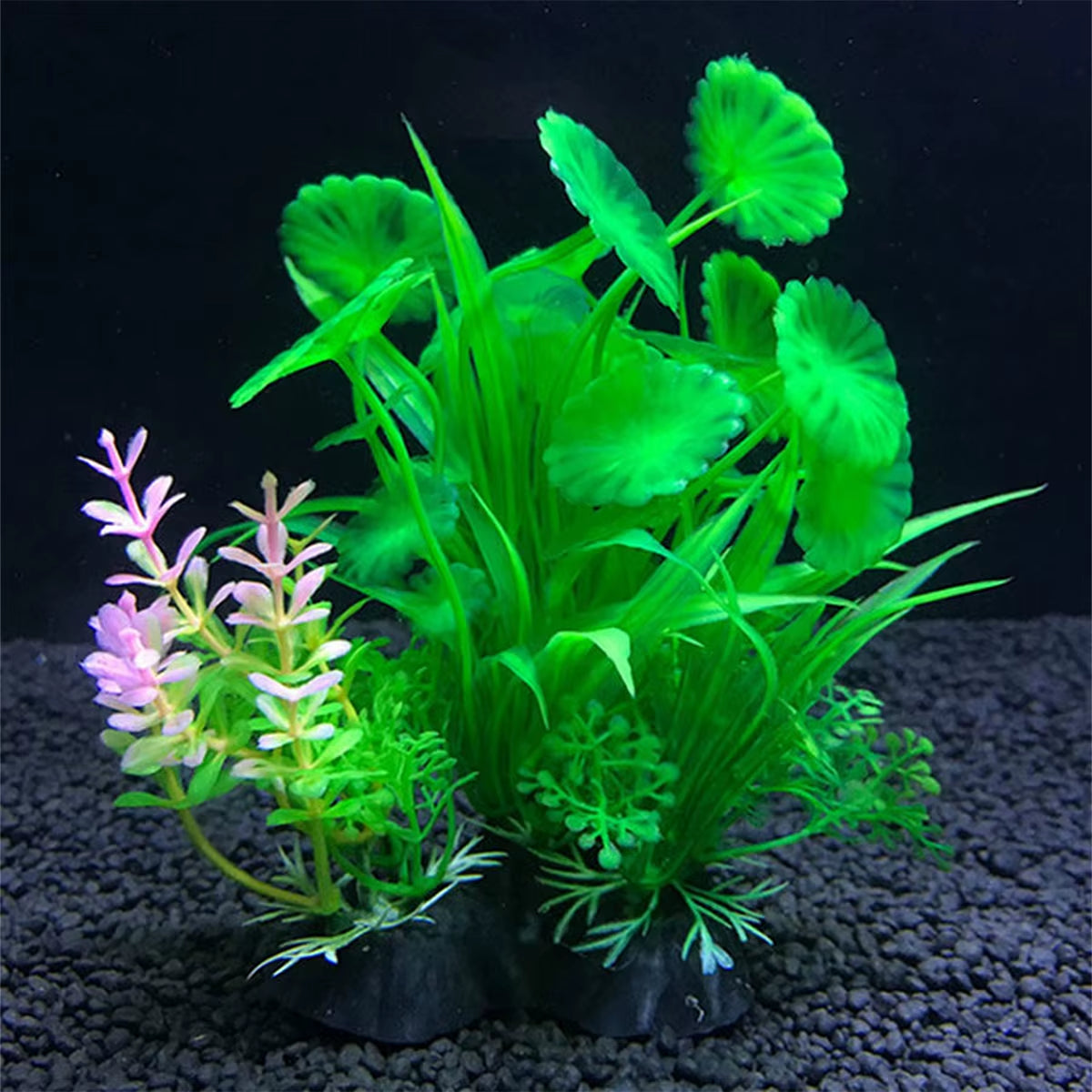 12 Kinds Aquarium Decorative Plants Water Plants Decorative Fish Tank Decoration Artificial Plants Accessories Iandscaping 14Cm